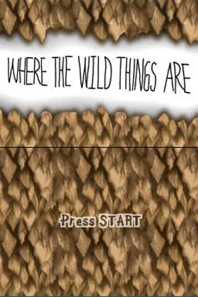 Where the Wild Things Are (USA) (En,Fr,Es) screen shot title